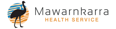 Mawarnkarra Health Service logo, highlighting their commitment to using WorkSafe Guardian to keep their lone workers safe.